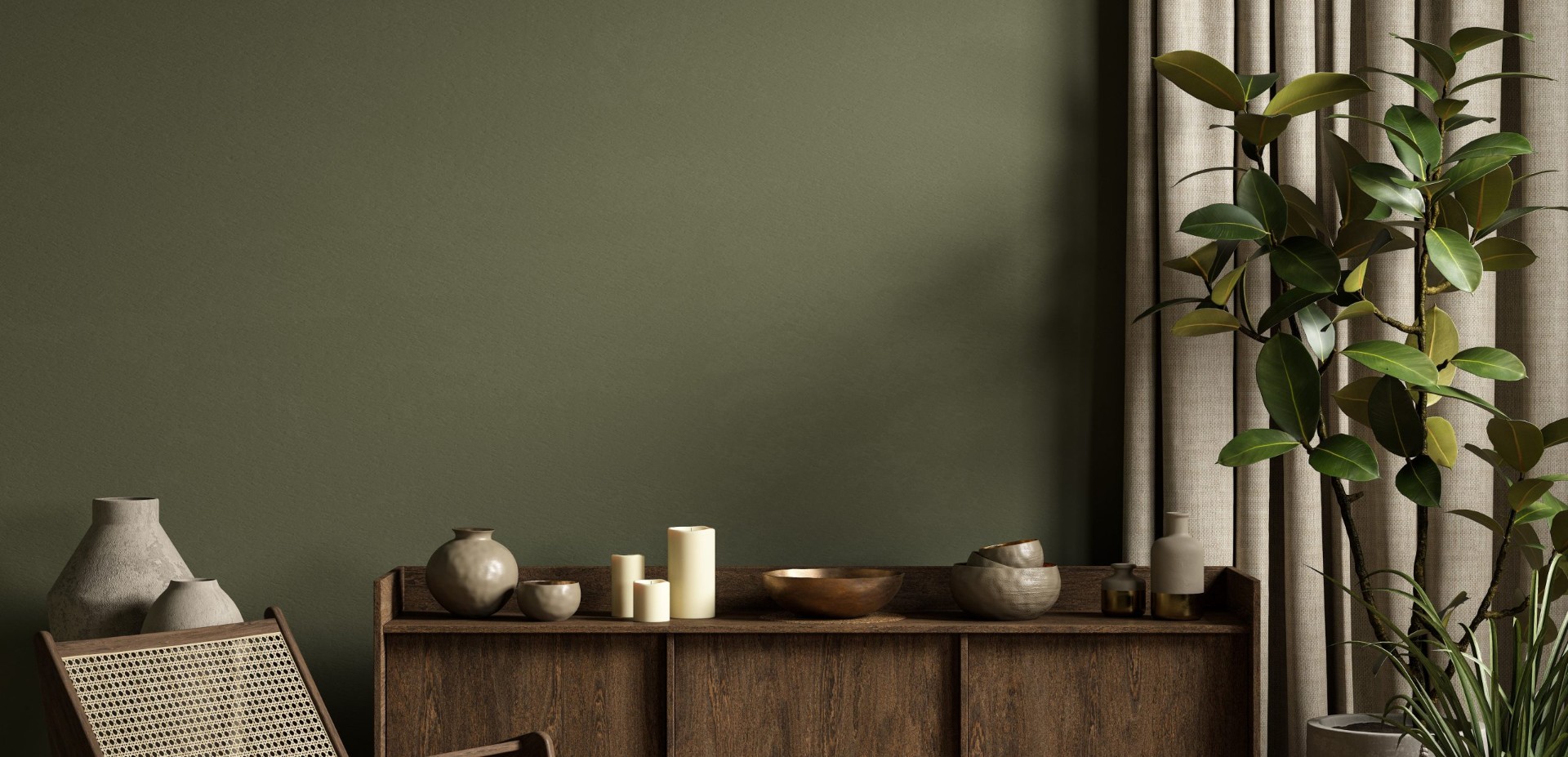 Stijlvol interieur van een woning