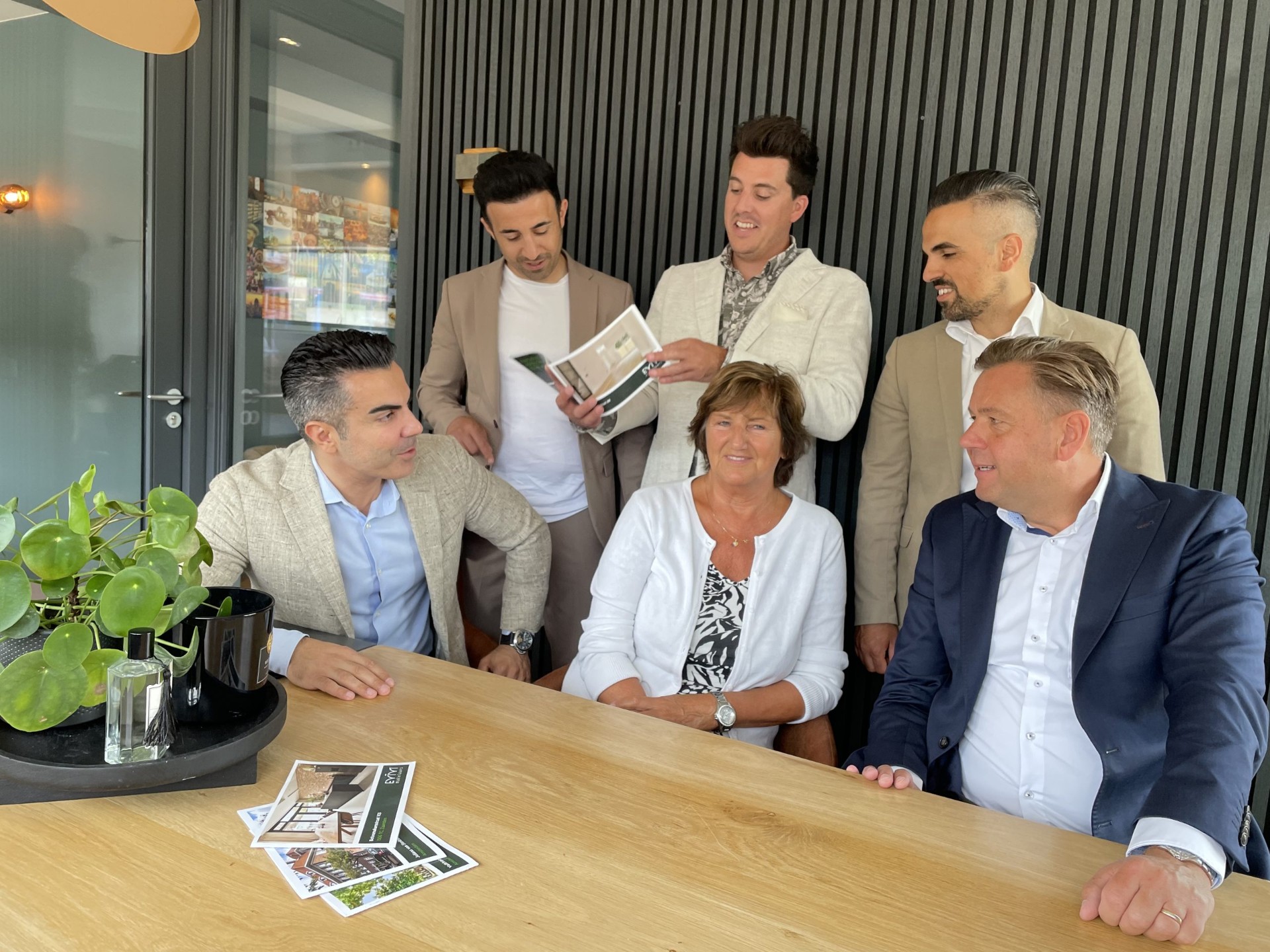Het team van Evim Makelaars